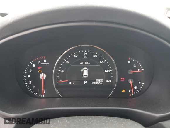 2019 Kia Sorento EX z VIN 5XYPHDA53KG457567, wystawiony jako Copart lot #57665945 z przebiegiem 150 392 mil mil oraz Czysty tytuł • Clean title. Historia ofert i sprzedaży dostępna na DreamBid. Obrazek 9.