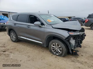 2019 Hyundai Santa Fe SEL with VIN 5NMS33AD0KH055473, listed as a Copart auction lot 45089505 with 111,875 mi miles and Salvage Title. Bid and sale history available at carsss.com. Image 4.