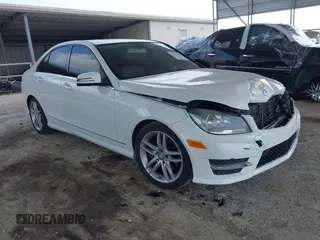2013 Mercedes-Benz C-Class C 250 Sport with VIN WDDGF4HB8DR247865, listed as a IAAI auction lot 41961528 with 146,520 mi miles. Bid and sale history available at carsss.com. Image 1.