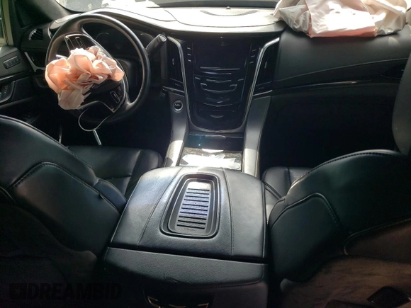 2019 Cadillac Escalade ESV Platinum with VIN 1GYS4KKJ8KR333778, listed as a Copart auction lot 58029705 with Not provided miles and Salvage title. Bid and sale history available at DreamBid. Image 8.
