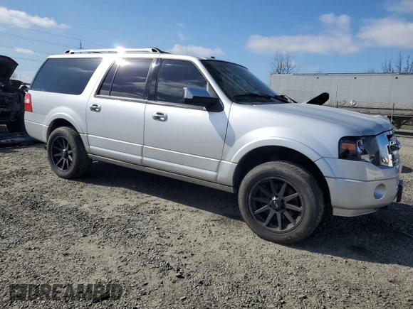2013 Ford Expedition Max Limited with VIN 1FMJK2A57DEF70053, listed as a Copart auction lot 47091065 with 137,513 mi miles and Salvage title. Bid and sale history available at DreamBid. Image 4.