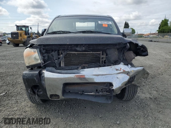 2012 Nissan Titan SV with VIN 1N6BA0ED3CN305384, listed as a Copart auction lot 56497905 with 331,174 mi miles and Salvage title. Bid and sale history available at DreamBid. Image 5.