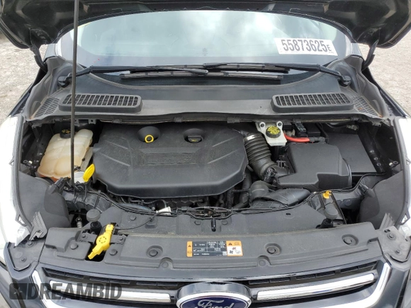 2015 Ford Escape Titanium с VIN 1FMCU9J90FUA55791, выставлен на аукционе Copart как лот 55873625 с пробегом 113 263 миль миль и Списание • Salvage title. История ставок и продаж доступна на DreamBid. Изображение 12.