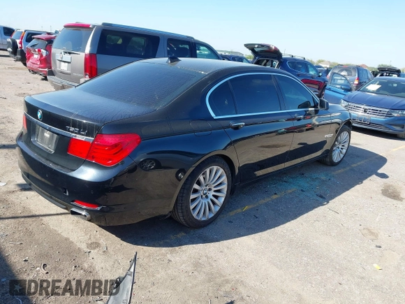 2012 BMW 7 Series 750Li xDrive with VIN WBAKC8C53CC435553, listed as a IAAI auction lot 41852097 with 127,418 mi miles and . Bid and sale history available at DreamBid. Image 4.