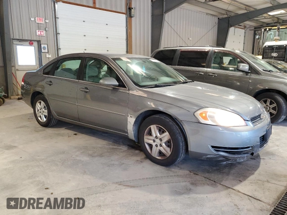 2006 Chevrolet Impala LS z VIN 2G1WB58K069194589, wystawiony jako Copart lot #71172204 z przebiegiem 152 581 mil mil oraz Szkoda całkowita • Salvage title. Historia ofert i sprzedaży dostępna na DreamBid. Obrazek 4.