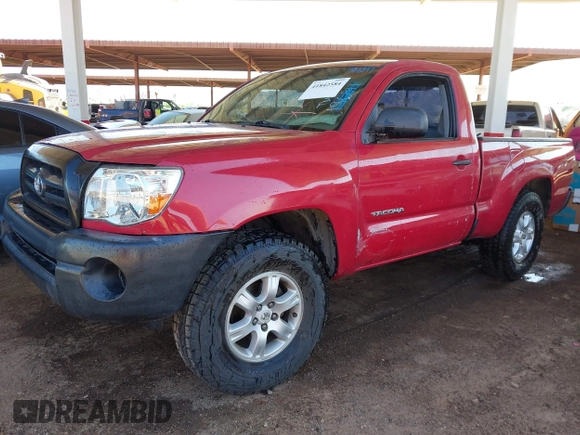 2006 Toyota Tacoma with VIN 5TENX22NX6Z196897, listed as a IAAI auction lot 41842584 with 193,140 mi miles. Bid and sale history available at carsss.com. Image 2.