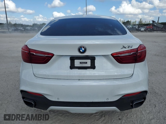 2019 BMW X6 xDrive35i with VIN 5UXKU2C5XK0Z63599, listed as a Copart auction lot 44612065 with 105,898 mi miles and Non Repairable. Bid and sale history available at carsss.com. Image 6.
