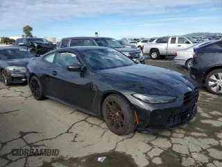 2022 BMW M4 Competition xDrive with VIN WBS43AZ06NCK53291, listed as a Copart auction lot 44604215 with 20,779 mi miles and Salvage Title. Bid and sale history available at carsss.com. Image 4.