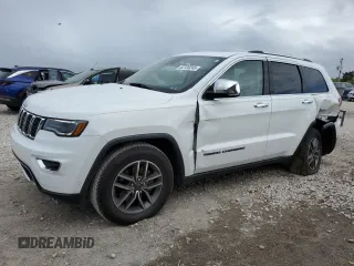 2020 Jeep Grand Cherokee Limited with VIN 1C4RJEBG8LC182237, listed as a Copart auction lot 52728245 with 36,307 mi miles and Salvage title. Bid and sale history available at DreamBid. Image 1.