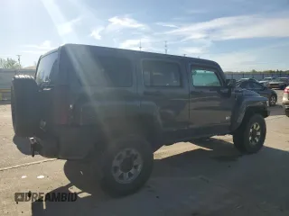 2009 Hummer H3 SUV with VIN 5GTEN13E198105741, listed as a Copart auction lot 51068174 with 172,685 mi miles and Salvage Title. Bid and sale history available at DreamBid. Image 3.