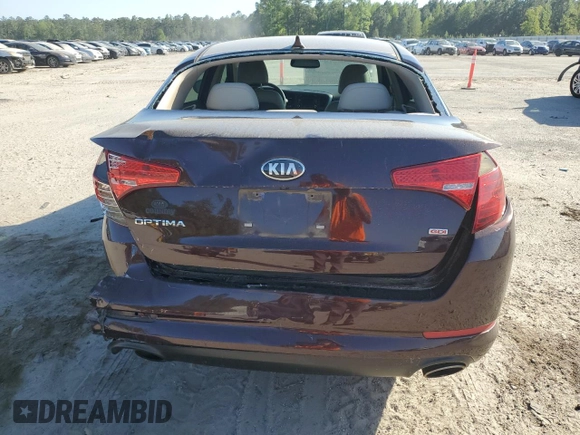 2013 Kia Optima LX z VIN 5XXGM4A72DG257851, wystawiony jako Copart lot #52409785 z przebiegiem 43 699 mil mil oraz Szkody całkowita. Historia ofert i sprzedaży dostępna na DreamBid. Obrazek 6.