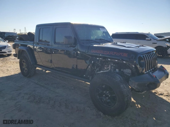 2022 Jeep Gladiator Mojave with VIN 1C6JJTEG7NL162696, listed as a Copart auction lot 42425665 with 0 mi miles and Salvage Title. Bid and sale history available at carsss.com. Image 4.