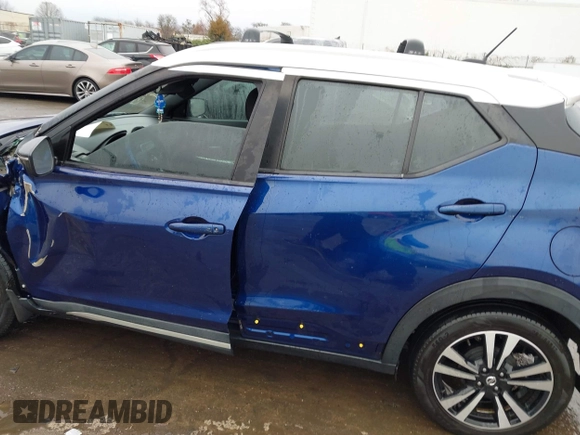 2019 Nissan Kicks SV with VIN 3N1CP5CU0KL507428, listed as a IAAI auction lot 41545204 with 133,163 mi miles. Bid and sale history available at carsss.com. Image 13.