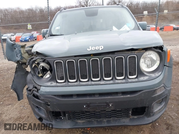 2017 Jeep Renegade Latitude with VIN ZACCJABB5HPF75067, listed as a IAAI auction lot 41493068 with 98,189 mi miles and . Bid and sale history available at DreamBid. Image 12.