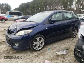 2009 Mazda 5 Sport with VIN JM1CR29L890332275, listed as a Copart auction lot 87152704 with 117,945 mi miles and Salvage Title. Bid and sale history available at DreamBid. Image 1.
