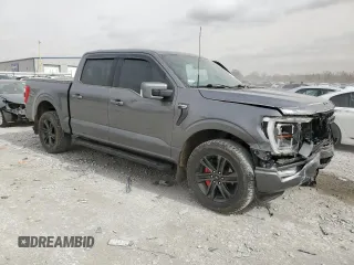 2021 Ford F-150 XL with VIN 1FTFW1E88MFB09564, listed as a Copart auction lot 49444645 with 58,033 mi miles and Salvage Title. Bid and sale history available at carsss.com. Image 4.