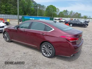 2015 Hyundai Genesis 3.8L z VIN KMHGN4JE0FU019887, wystawiony jako IAAI lot #42041021 z przebiegiem 170 492 mil mil oraz . Historia ofert i sprzedaży dostępna na DreamBid. Obrazek 3.