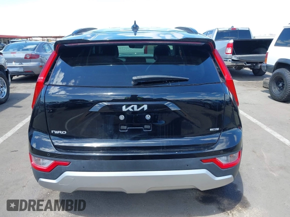 2023 Kia Niro EX with VIN KNDCR3LE1P5100018, listed as a IAAI auction lot 42033942 with 25,188 mi miles. Bid and sale history available at carsss.com. Image 16.