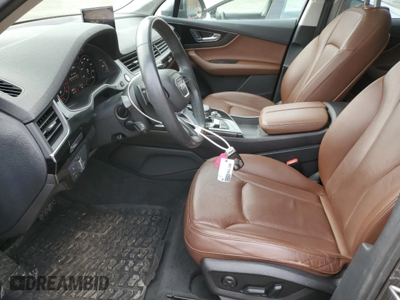 2019 Audi Q7 Premium Plus with VIN WA1LAAF79KD040152, listed as a Copart auction lot 52009345 with 38,961 mi miles and Salvage Title. Bid and sale history available at carsss.com. Image 7.