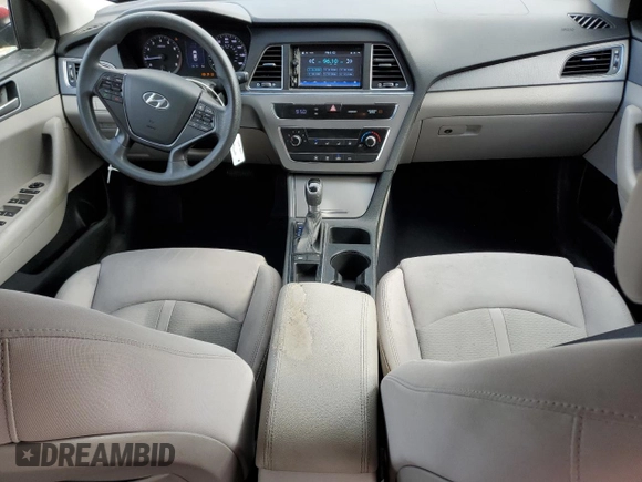2017 Hyundai Sonata 2.4L with VIN 5NPE24AF3HH516541, listed as a Copart auction lot 52122975 with 117,206 mi miles and Salvage Title. Bid and sale history available at carsss.com. Image 8.