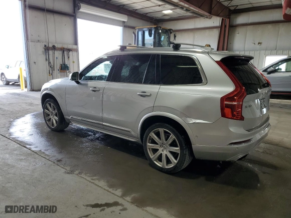 2018 Volvo XC90 Inscription with VIN YV4A22PL9J1215847, listed as a Copart auction lot 52000025 with NaN miles and Salvage Title. Bid and sale history available at carsss.com. Image 2.