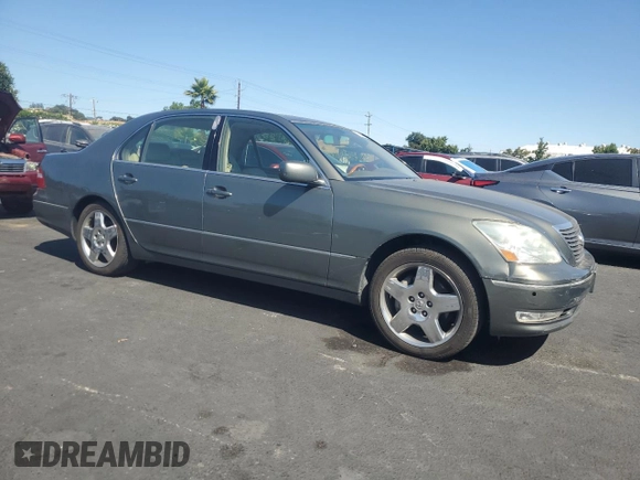 2005 Lexus LS 430 z VIN JTHBN36F555014833, wystawiony jako Copart lot #61096915 z przebiegiem 111 525 mil mil oraz Czysty tytuł • Clean title. Historia ofert i sprzedaży dostępna na DreamBid. Obrazek 4.