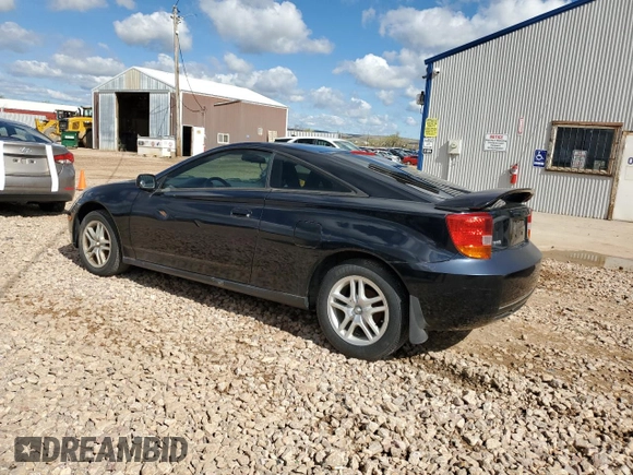 2000 Toyota Celica GT with VIN JTDDR32T0Y0007252, listed as a Copart auction lot 55377905 with 135,366 mi miles and Clean Title. Bid and sale history available at carsss.com. Image 2.