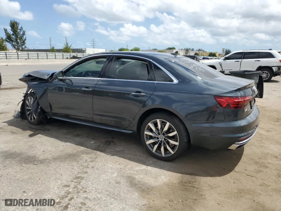 2020 Audi A4 Sedan Premium Plus with VIN WAUHMAF41LN012993, listed as a Copart auction lot 49923204 with NaN miles. Bid and sale history available at carsss.com. Image 2.
