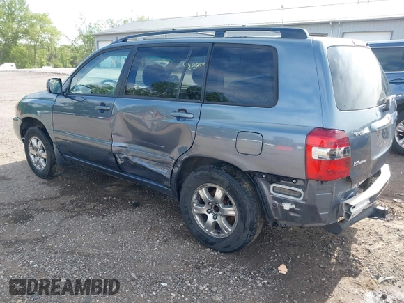 2006 Toyota Highlander w/3rd Row z VIN JTEEP21A460169785, wystawiony jako IAAI lot #42285811 z przebiegiem 254 648 mil mil oraz . Historia ofert i sprzedaży dostępna na DreamBid. Obrazek 3.
