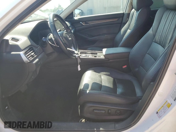 2019 Honda Accord EX-L with VIN 1HGCV3F5XKA015445, listed as a Copart auction lot 54978575 with 68,200 mi miles and Salvage title. Bid and sale history available at DreamBid. Image 7.