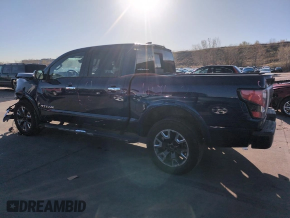 2023 Nissan Titan Pro-4X с VIN 1N6AA1ED0PN103058, выставлен на аукционе Copart как лот 49266895 с пробегом 47 145 миль миль и Списание • Salvage title. История ставок и продаж доступна на DreamBid. Изображение 2.