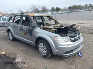 2017 Dodge Journey SE with VIN 3C4PDDAG8HT654023, listed as a IAAI auction lot 41877418 with Not provided miles and . Bid and sale history available at DreamBid. Image 1.