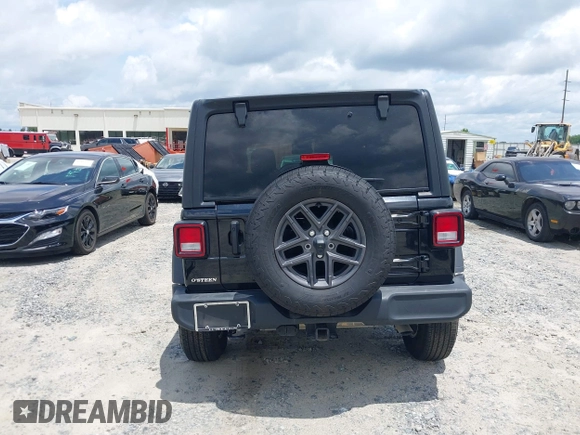 2024 Jeep Wrangler Sport S z VIN 1C4PJXDN6RW123452, wystawiony jako IAAI lot #42382840 z przebiegiem 17 234 mil mil oraz . Historia ofert i sprzedaży dostępna na DreamBid. Obrazek 16.