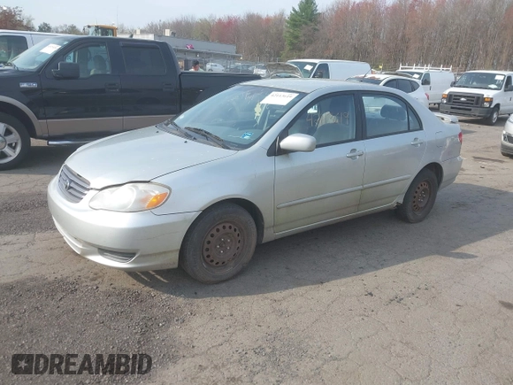 2003 Toyota Corolla CE with VIN JTDBR32E930004139, listed as a IAAI auction lot 42113619 with 209,120 mi miles and . Bid and sale history available at DreamBid. Image 2.