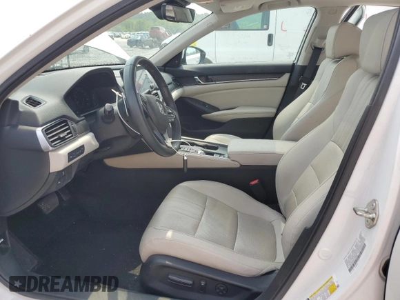 2019 Honda Accord Touring with VIN 1HGCV2F94KA032996, listed as a Copart auction lot 60283715 with 57,365 mi miles and Salvage title. Bid and sale history available at DreamBid. Image 7.