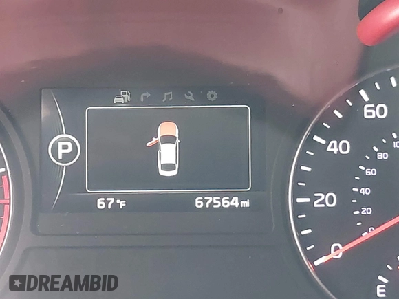 2016 Kia Optima SX Turbo with VIN 5XXGW4L2XGG012408, listed as a IAAI auction lot 42465787 with 67,564 mi miles and . Bid and sale history available at DreamBid. Image 7.