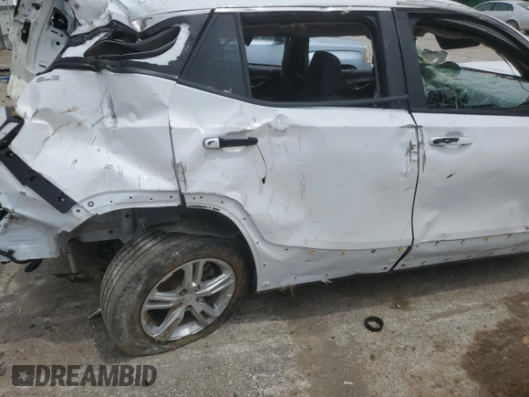 2021 GMC Terrain SLE с VIN 3GKALMEV1ML360687, выставлен на аукционе Copart как лот 58165425 с пробегом Не указан миль и Списание • Salvage title. История ставок и продаж доступна на DreamBid. Изображение 10.