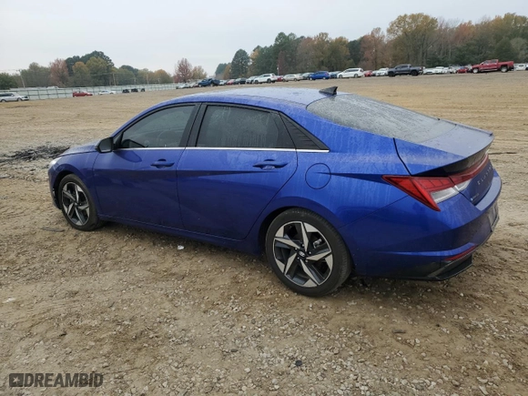 2023 Hyundai Elantra Hybrid Limited with VIN KMHLN4AJ7PU079629, listed as a Copart auction lot 82810364 with 38,593 mi miles and Salvage Title. Bid and sale history available at carsss.com. Image 2.