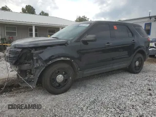 2013 Ford Utility Police Interceptor with VIN 1FM5K8AR8DGC63020, listed as a Copart auction lot 69614454 with 125,682 mi miles and Salvage Title. Bid and sale history available at carsss.com. Image 1.