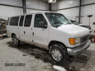 2004 Ford Econoline Passenger XL with VIN 1FBSS31S64HB07909, listed as a Copart auction lot 45110705 with 263,824 mi miles and Salvage Title. Bid and sale history available at carsss.com. Image 4.