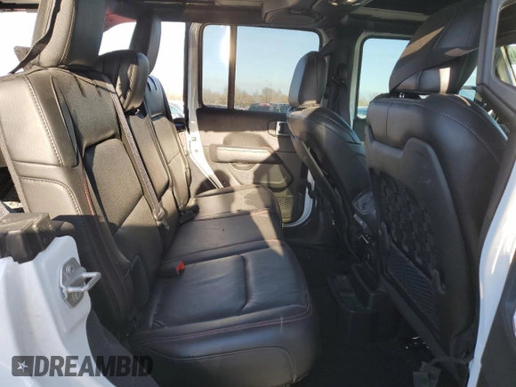 2022 Jeep Wrangler Unlimited Rubicon with VIN 1C4HJXFG6NW184670, listed as a Copart auction lot 84152964 with 31,459 mi miles and Salvage title. Bid and sale history available at DreamBid. Image 10.