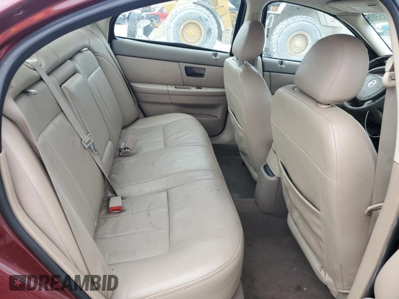 2005 Mercury Sable LS z VIN 1MEFM55S25A614425, wystawiony jako Copart lot #46335805 z przebiegiem 58 579 mil mil oraz Szkoda całkowita • Salvage title. Historia ofert i sprzedaży dostępna na DreamBid. Obrazek 10.
