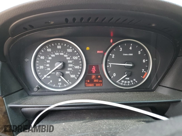 2008 BMW 5 Series 535xi with VIN WBANV93588CZ64419, listed as a Copart auction lot 64824415 with 130,885 mi miles and Clean title. Bid and sale history available at DreamBid. Image 9.