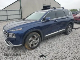 2022 Hyundai Santa Fe SEL z VIN 5NMS64AJXNH375472, wystawiony jako Copart lot #56341295 z przebiegiem 50 857 mil mil oraz Szkoda całkowita • Salvage title. Historia ofert i sprzedaży dostępna na DreamBid. Obrazek 1.