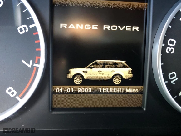 2011 Land Rover Range Rover Sport SC with VIN SALSH2E43BA266207, listed as a Copart auction lot 82416464 with 160,890 mi miles and Clean Title. Bid and sale history available at carsss.com. Image 8.
