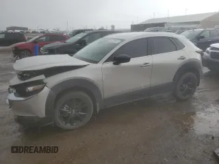 2024 Mazda CX-30 S Select Sport z VIN 3MVDMBBM8RM713478, wystawiony jako Copart lot #56154615 z przebiegiem 6 101 mil mil oraz Szkoda całkowita • Salvage title. Historia ofert i sprzedaży dostępna na DreamBid. Obrazek 1.