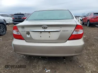 2004 Toyota Camry LE with VIN 4T1BE32K94U343233, listed as a Copart auction lot 50974595 with Not Provided miles and Salvage Title. Bid and sale history available at DreamBid. Image 6.
