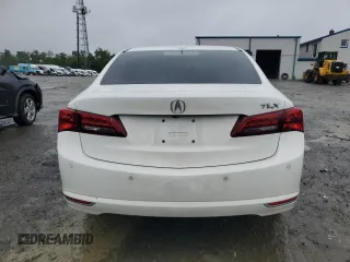 2015 Acura TLX Advance with VIN 19UUB2F79FA017945, listed as a Copart auction lot 58171225 with 210,318 mi miles and Salvage title. Bid and sale history available at DreamBid. Image 6.
