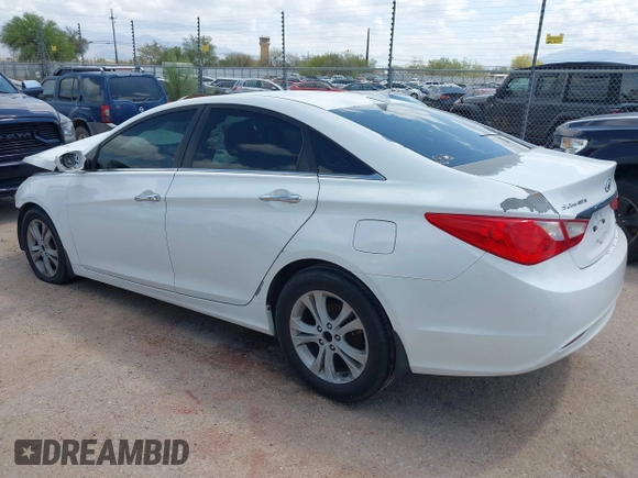 2011 Hyundai Sonata Limited with VIN 5NPEC4AC3BH120877, listed as a IAAI auction lot 42111626 with 178,985 mi miles and . Bid and sale history available at DreamBid. Image 3.