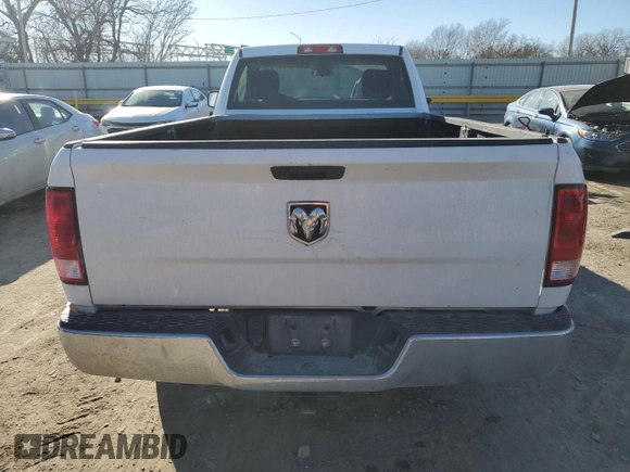 2022 Ram 1500 Tradesman with VIN 3C6JR6DG2NG374477, listed as a Copart auction lot 47071815 with 13,772 mi miles and Salvage title. Bid and sale history available at DreamBid. Image 6.